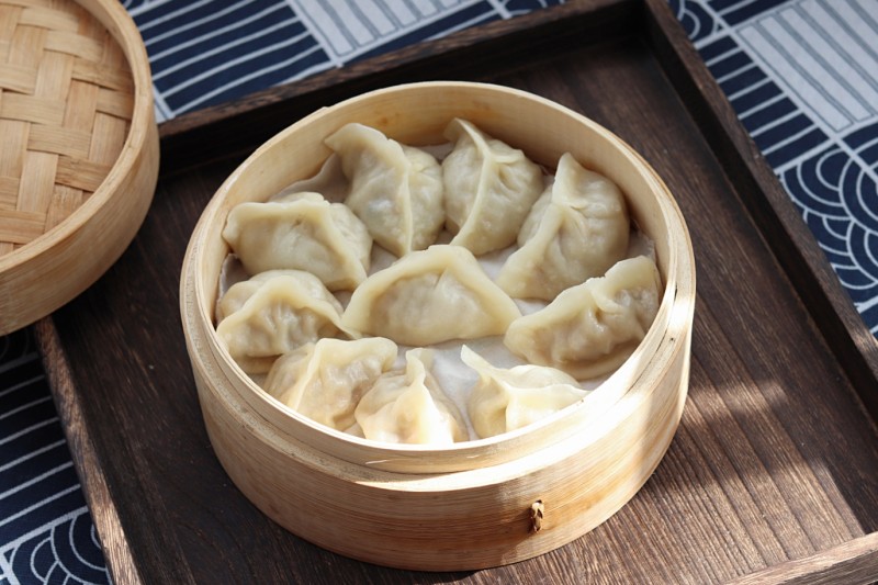 Steamed Pork and Radish Dumplings