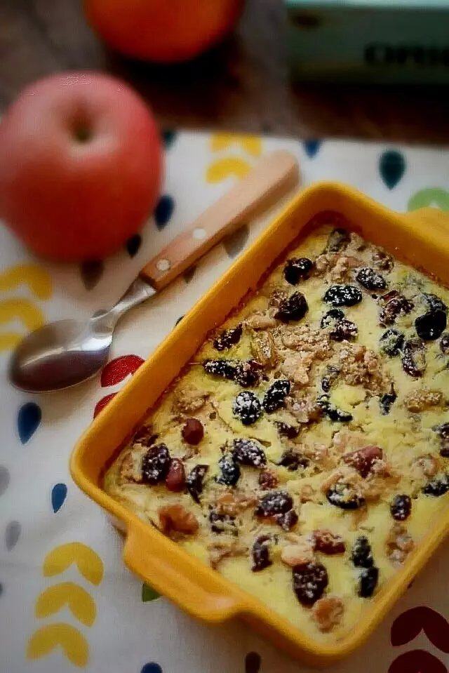 Steps for Making Oatmeal Roasted Dried Fruits