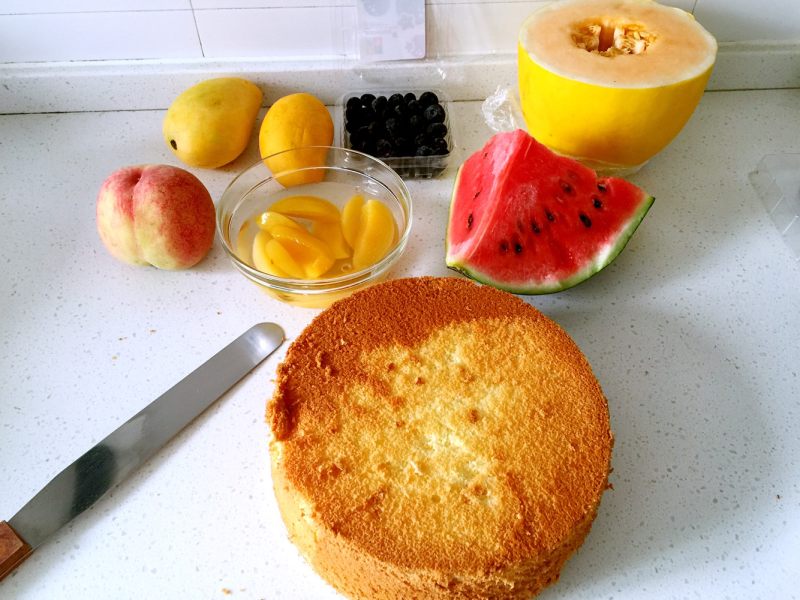 Step-by-Step Instructions for 8-Inch Fruit Cake