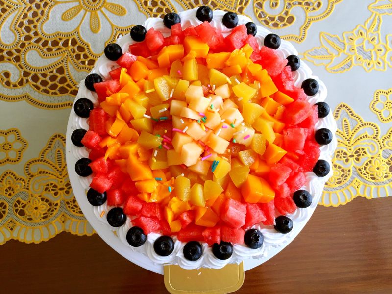 Step-by-Step Instructions for 8-Inch Fruit Cake