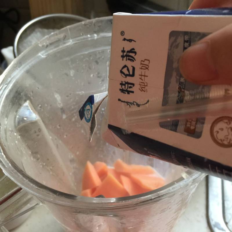 Steps to Make Papaya Milk with Bird's Nest