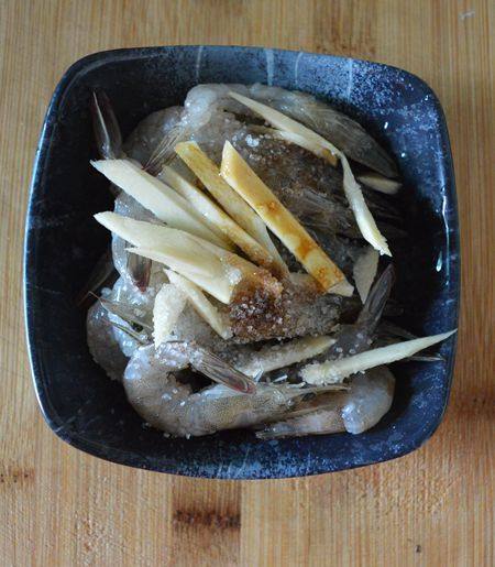 Steps for Making Shiitake Mushroom and Fresh Shrimp Congee