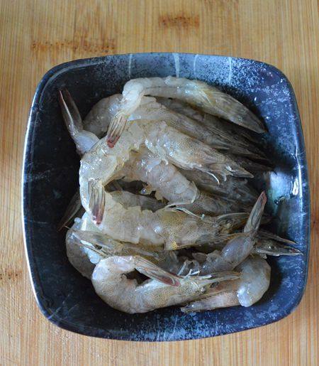 Steps for Making Shiitake Mushroom and Fresh Shrimp Congee