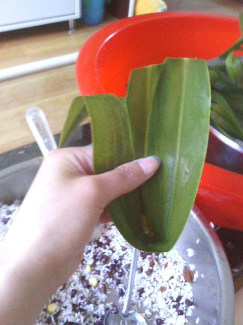 Zongzi Making Steps