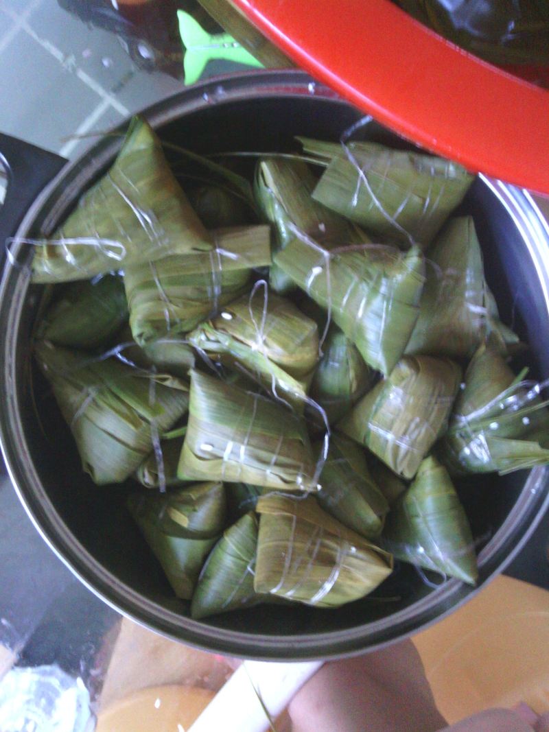 Zongzi Making Steps