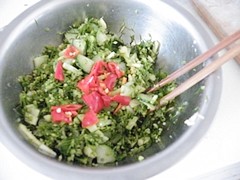 Yimeng Xiaocai - Pickled Garlic Chives Flowers Cooking Steps