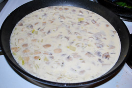 Steps for Pan-fried Chicken Nuggets with Mushroom Sauce