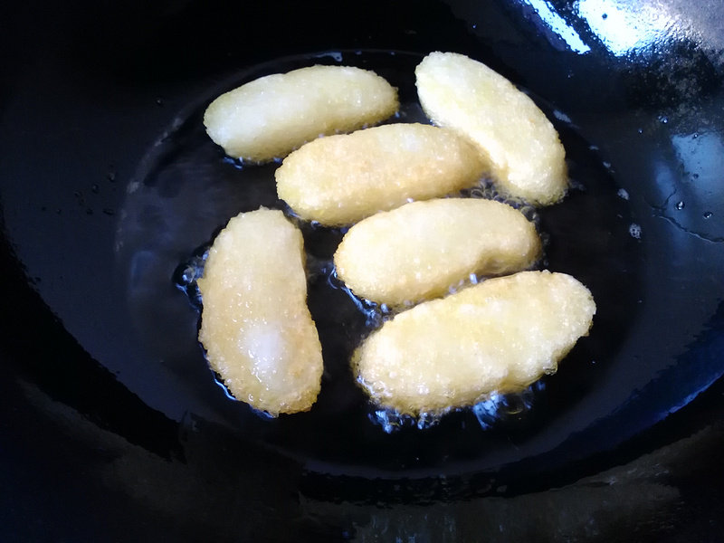 Steps to Make Pan-Fried Glutinous Rice Cakes