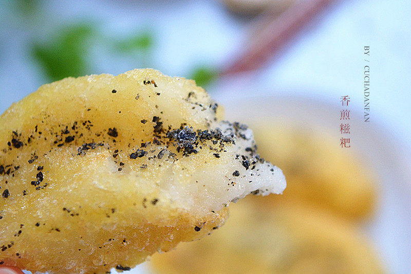 Pan-Fried Glutinous Rice Cakes