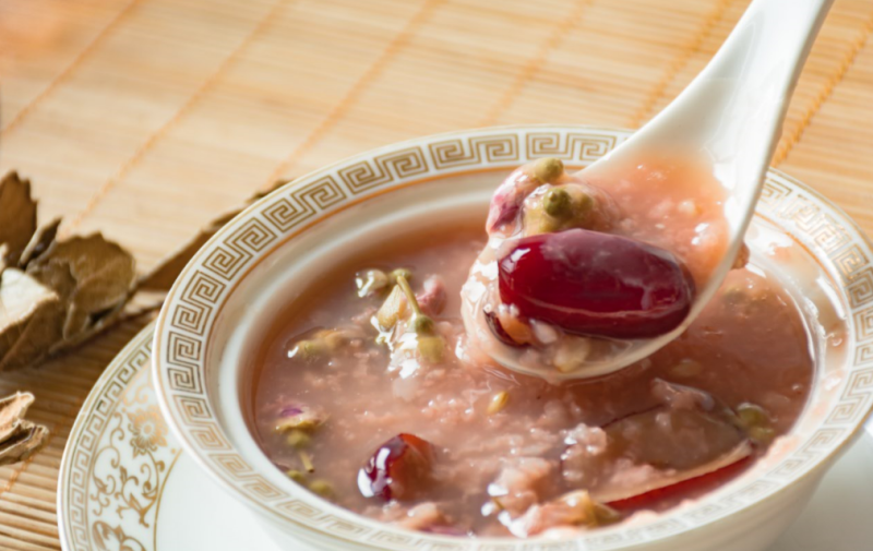 【Xiaosen Mama's Recipes】Double Red Rose Beauty Congee