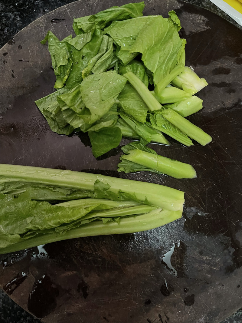 Steps for cooking Shrimp and Spring Vegetable Porridge