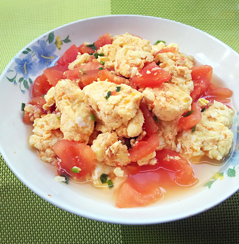 Stir-fried Tomato and Egg