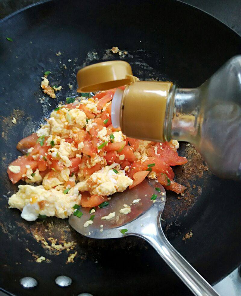 Steps for making Stir-fried Tomato and Egg