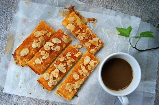 Afternoon Tea Time - Almond Cheese Cake