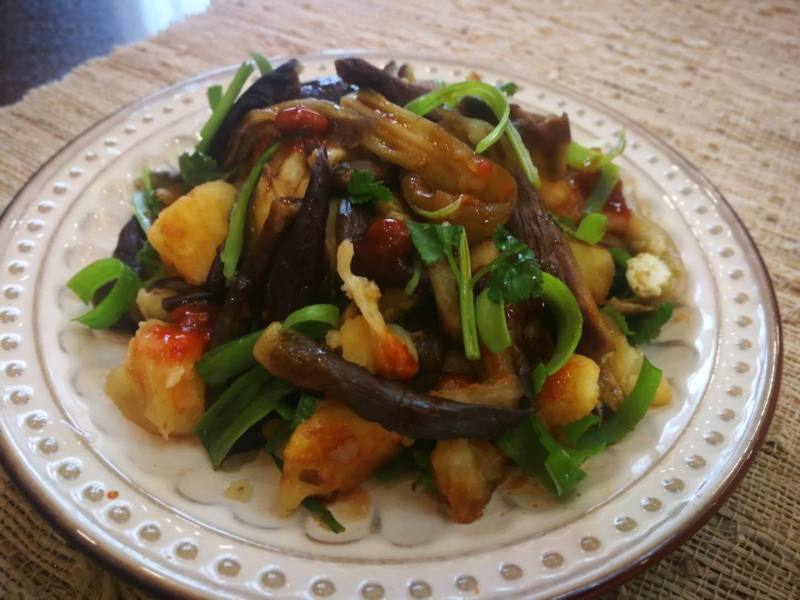 Farmhouse: Eggplant and Potato Salad