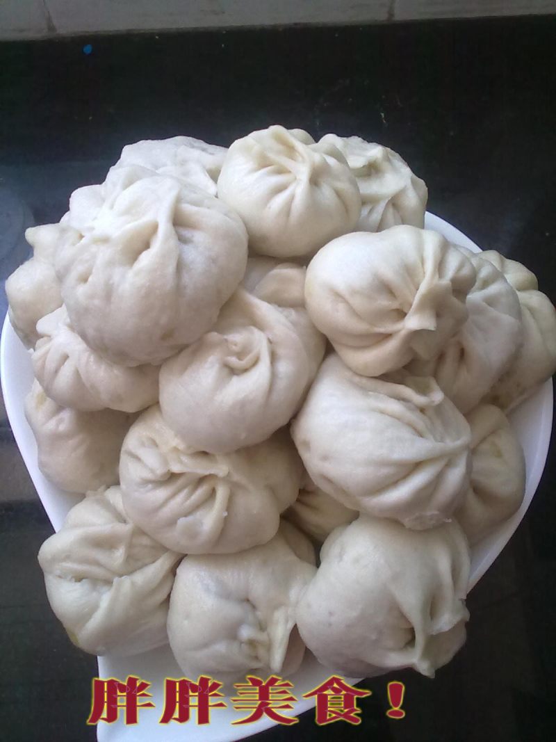 Cabbage Beef Buns