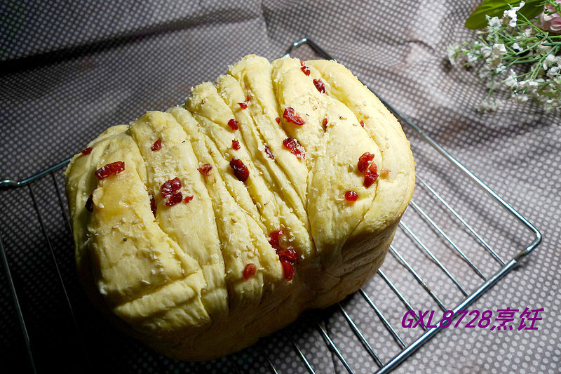 Cranberry Dried Toast with Layers