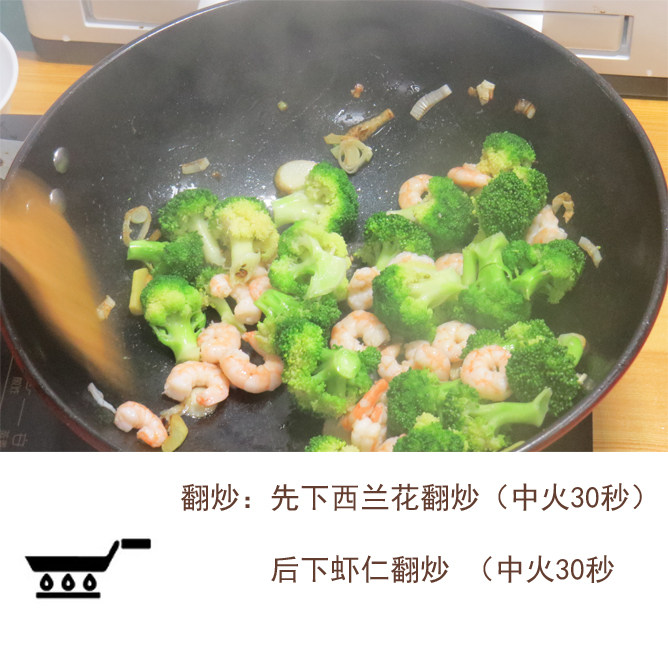 Broccoli Stir-Fried Shrimp Cooking Steps