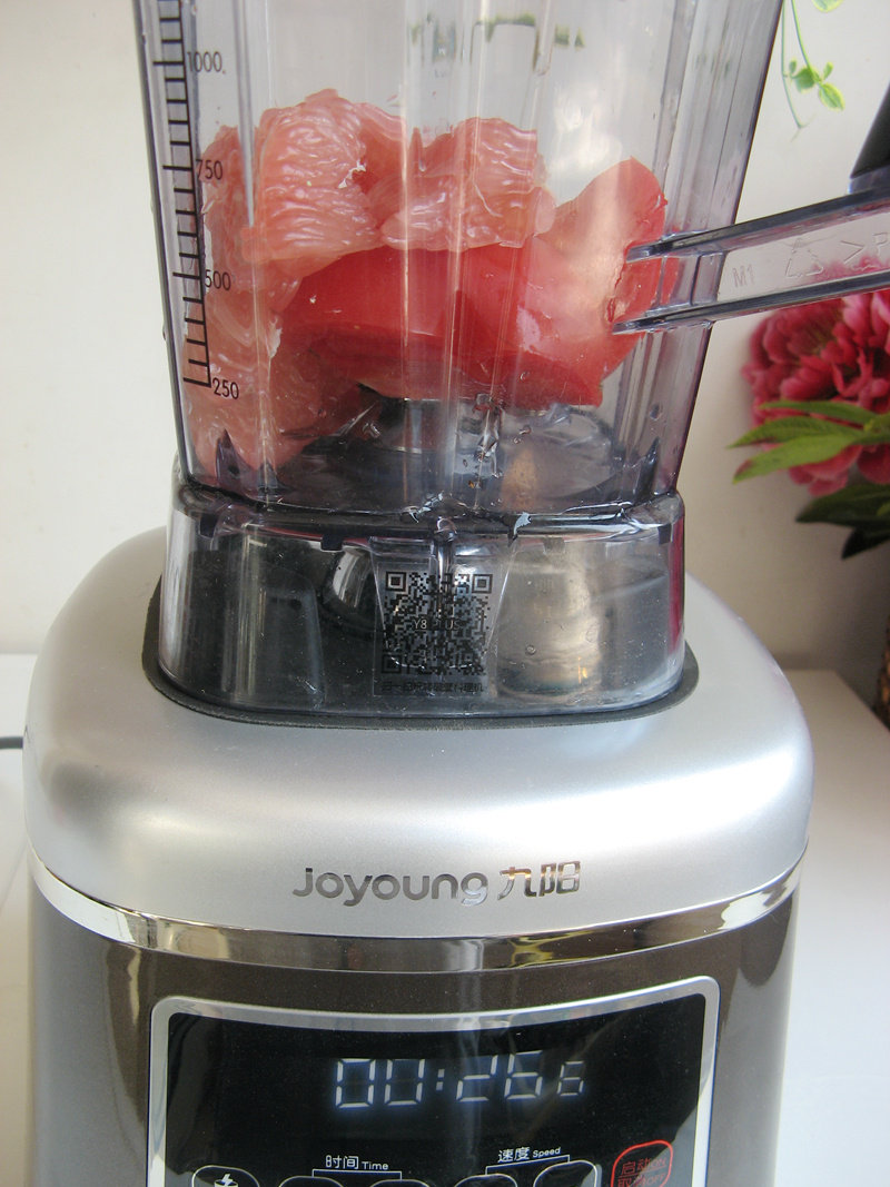 Red Grapefruit Tomato Juice Making Steps