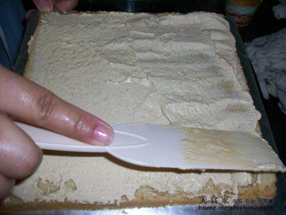 Cooking Steps for Birthday Cake@@Coffee Cream Cake