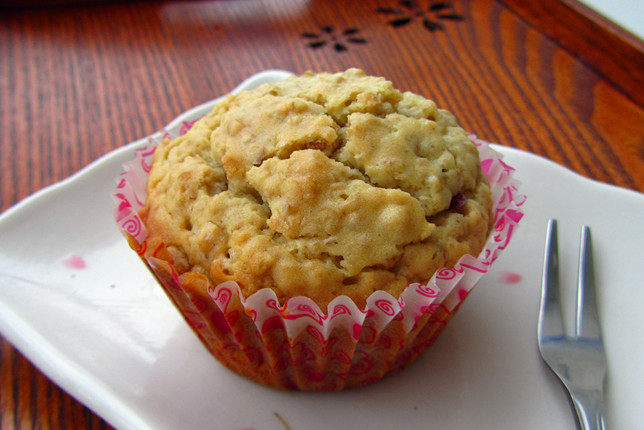 Cranberry Oat Muffin Cooking Steps