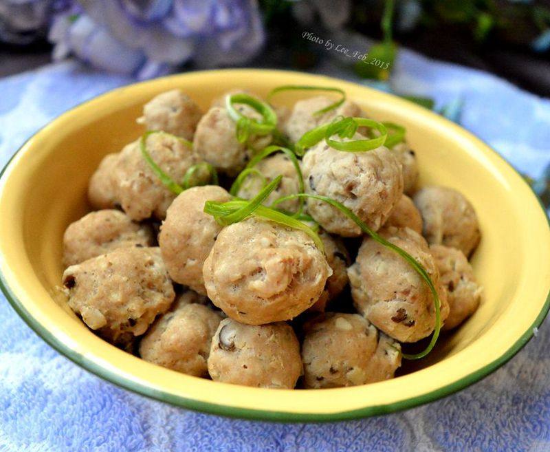 Homemade Mushroom Meatballs