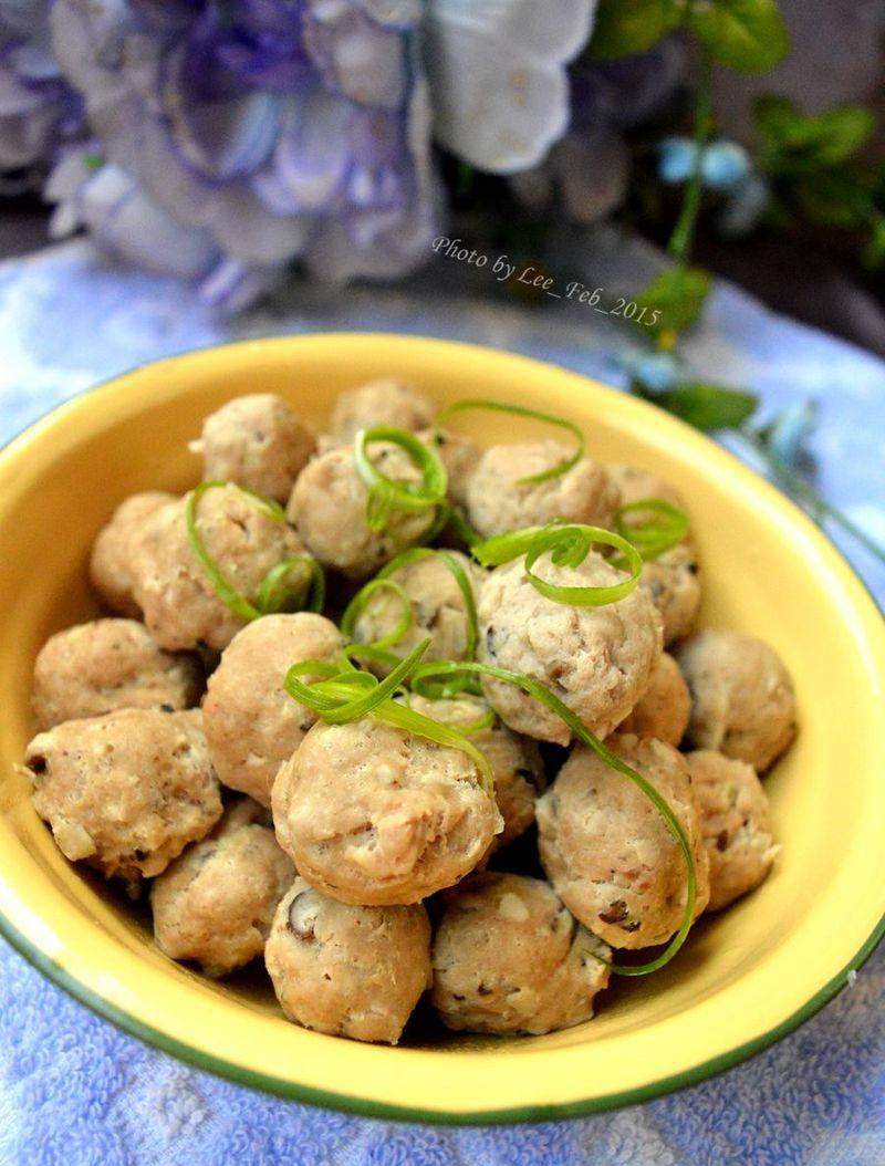 Homemade Mushroom Meatballs