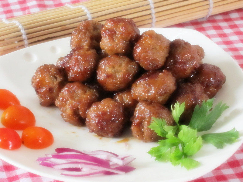 【Teriyaki Meatballs】