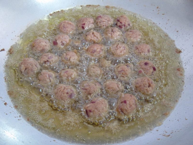 【Teriyaki Meatballs】Cooking Steps