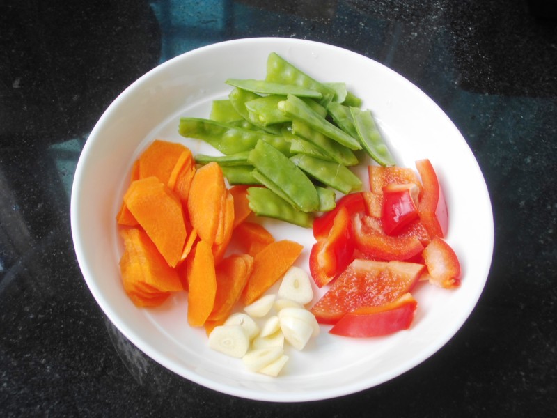 Stir-Fried Mixed Vegetables Steps