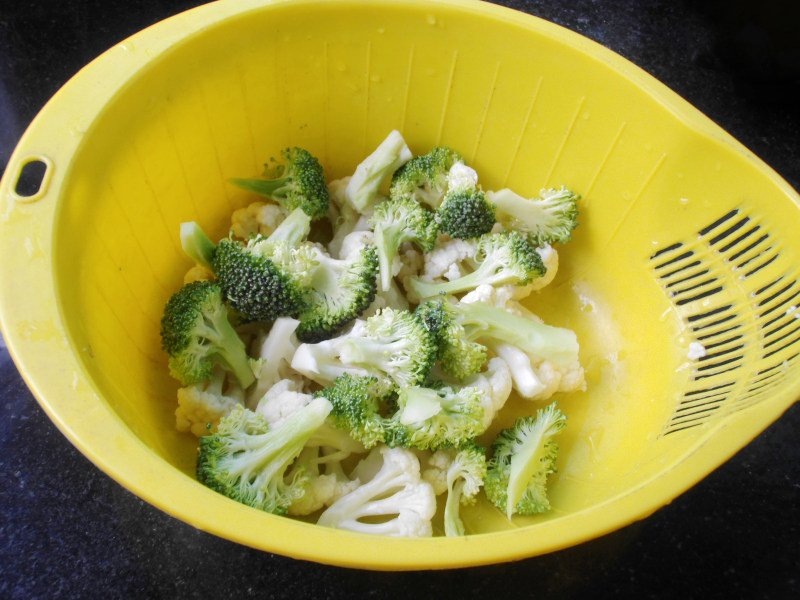 Stir-Fried Mixed Vegetables Steps