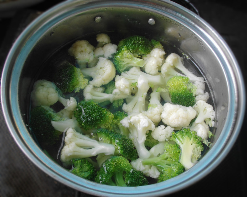 Stir-Fried Mixed Vegetables Steps