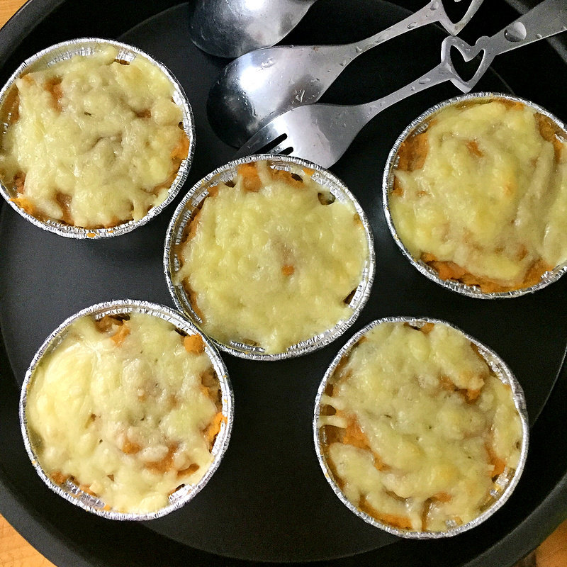 Steps for making Cheese Baked Sweet Potato