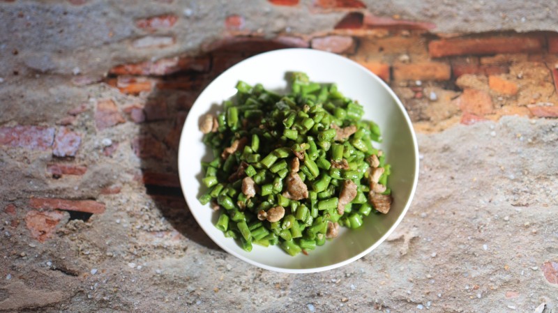 Stir-Fried Pork with Green Beans