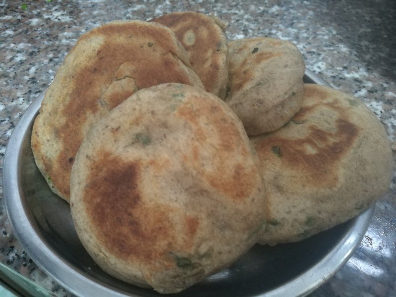 Scallion Pancakes with Old Dough (Simple Version)