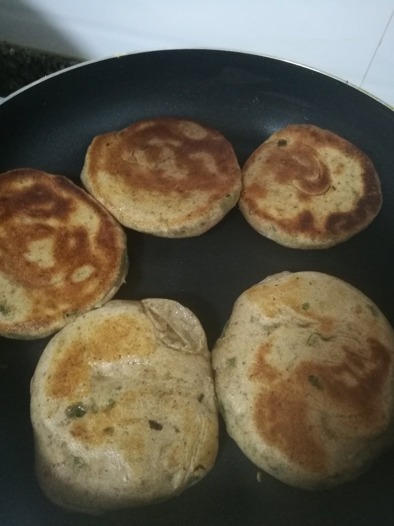 Scallion Pancakes with Old Dough (Simple Version)