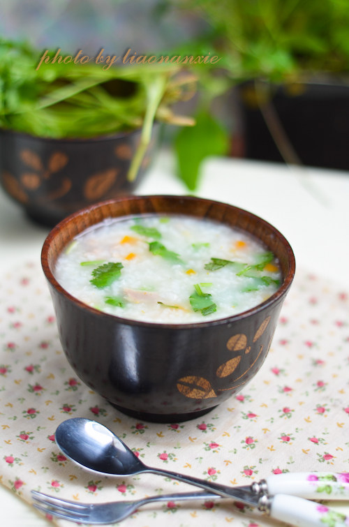 Carrot Lamb Congee