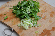 Steps for Making Carrot Lamb Congee