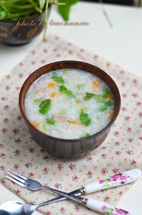 Carrot Lamb Congee