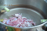 Steps for Making Carrot Lamb Congee