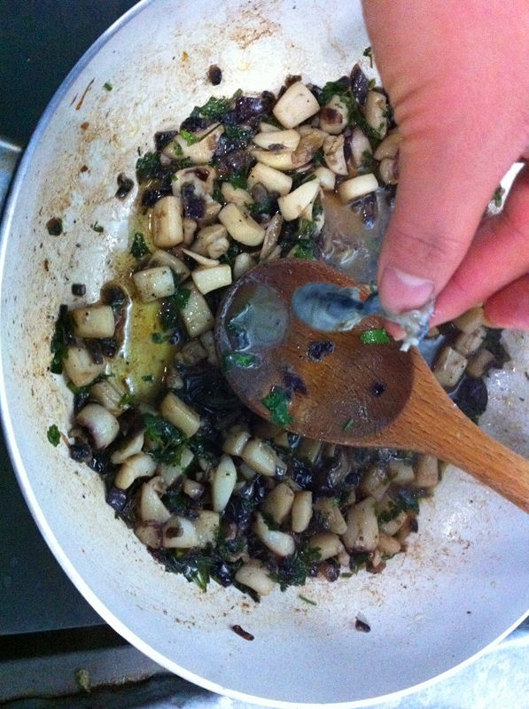 Steps for Making Squid Ink Pasta