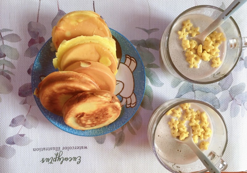 Cheese Sauce Wheel Pancake