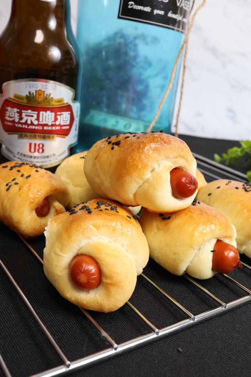 Beer Hot Dog Buns (Rich and Flavorful) Cooking Steps