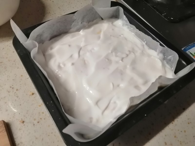 Steps for Cooking Thick-cut Yogurt with Triple-layered Banana Oreo Flavor