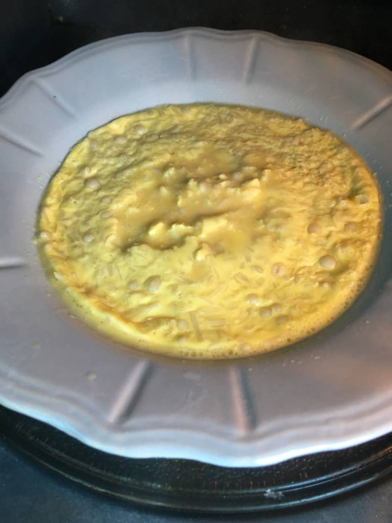 Steps for making Golden Needle Mushroom Egg Custard