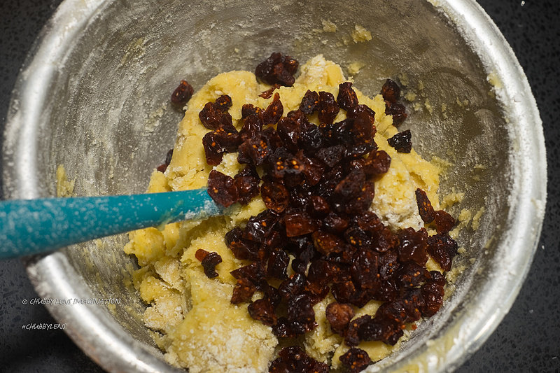 Rock Salt Organic Cranberry Cookies Making Steps