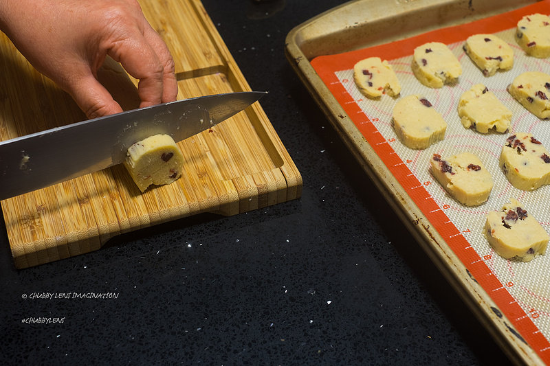 Rock Salt Organic Cranberry Cookies Making Steps