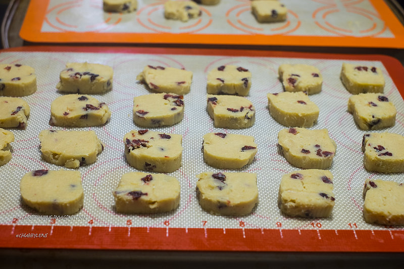 Rock Salt Organic Cranberry Cookies Making Steps