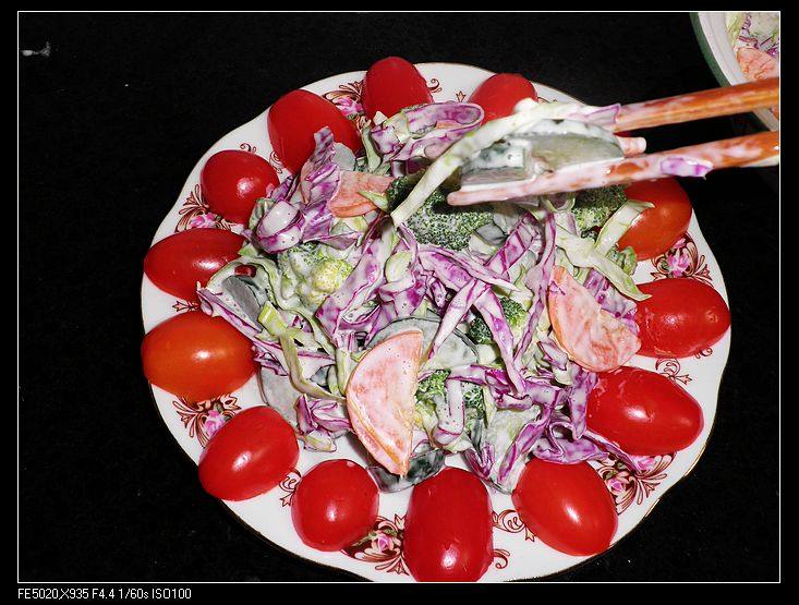 Steps to Cook Chinese New Year Dish - Colorful Vegetable Salad