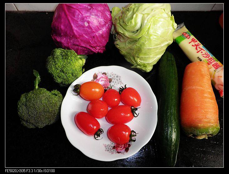 Steps to Cook Chinese New Year Dish - Colorful Vegetable Salad